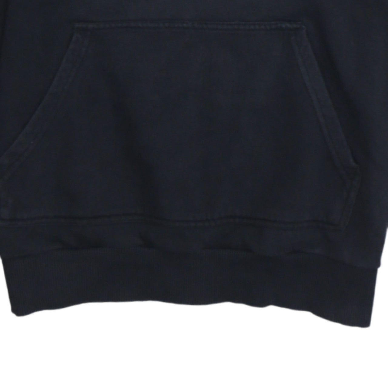 Adidas Boys Black Hoodie 13–14Y Pullover Cotton Blend Graphic Print