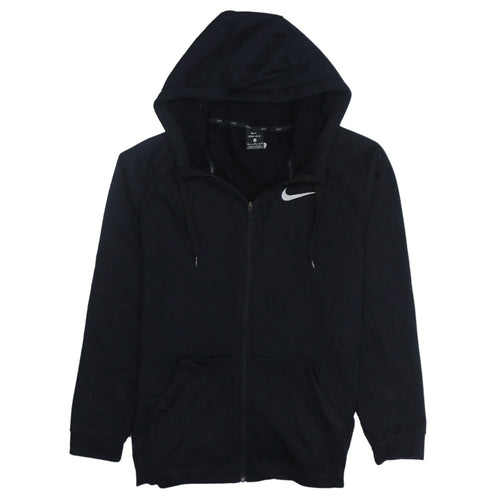 Nike Men's Black Dri-FIT Full Zip Hoodie Size M Lightweight Sportswear