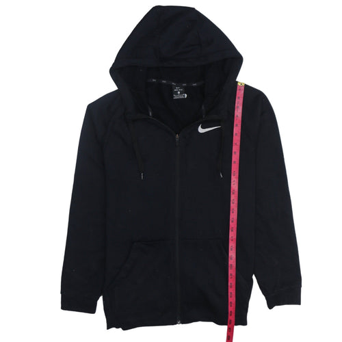 Nike Men's Black Dri-FIT Full Zip Hoodie Size M Lightweight Sportswear