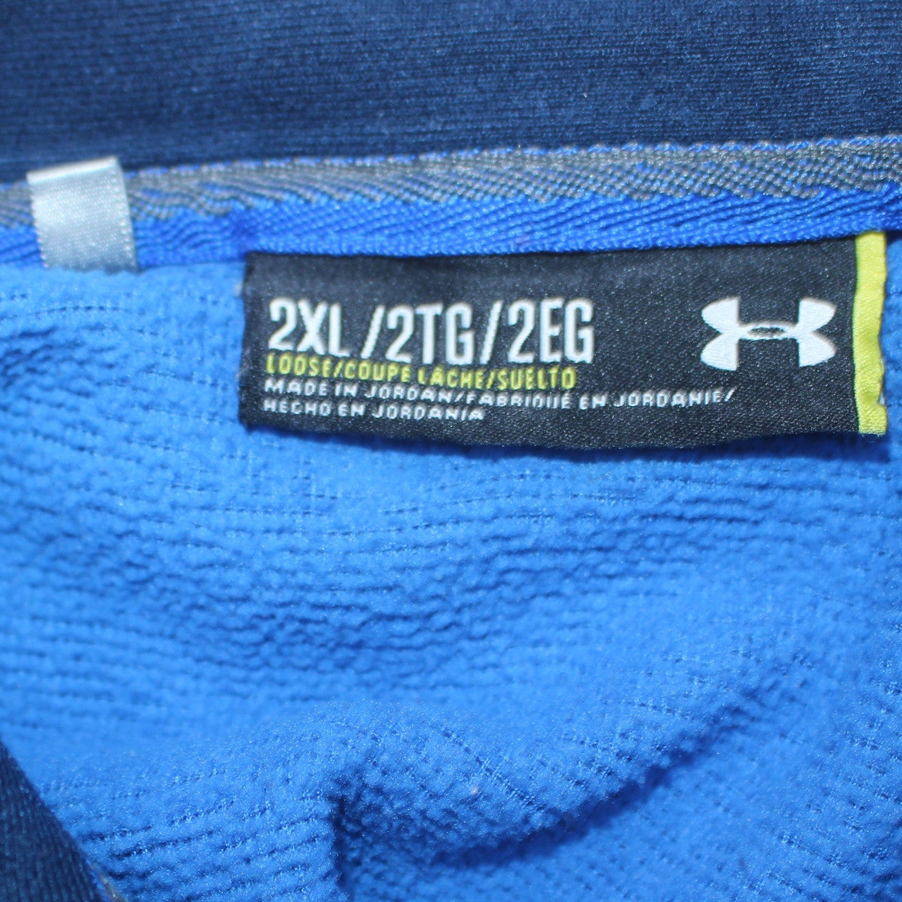 Under Armour Men's Blue 2XL 1/4 Zip Sweatshirt