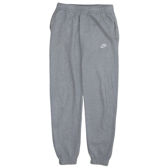 Nike Men's Grey Regular Fit Fleece Sweatpants Size S
