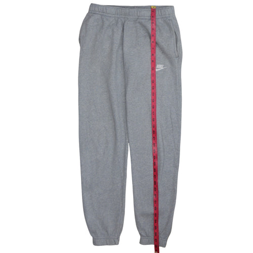 Nike Men's Grey Regular Fit Fleece Sweatpants Size S