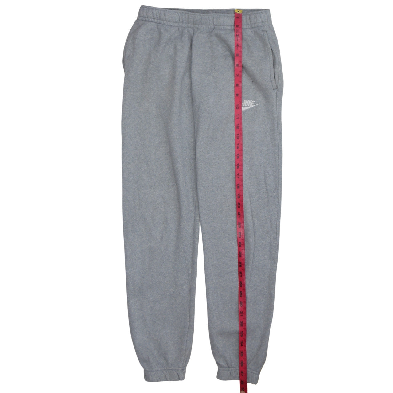 Nike Men's Grey Regular Fit Fleece Sweatpants Size S
