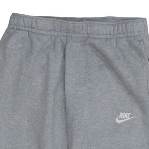 Nike Men's Grey Regular Fit Fleece Sweatpants Size S