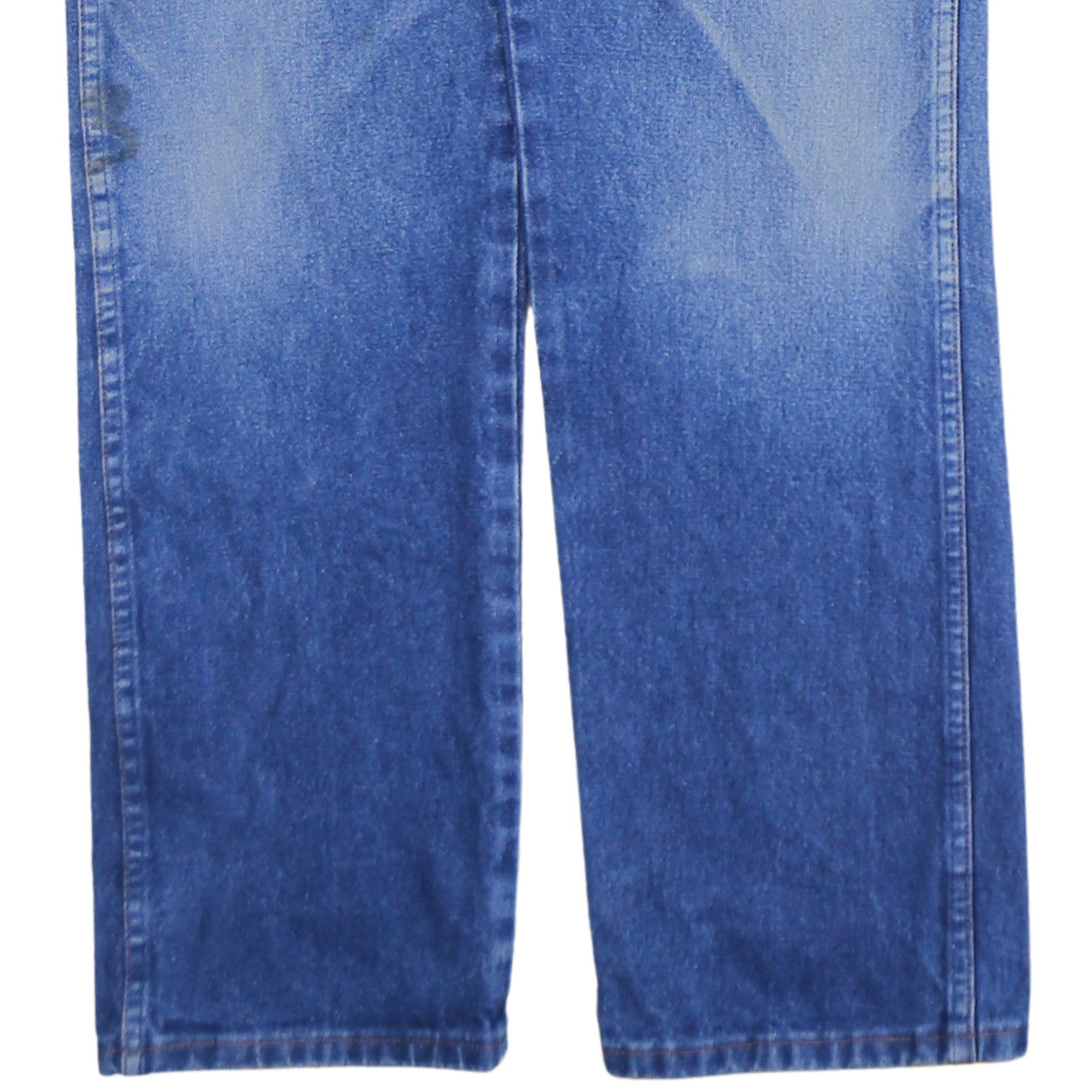 Wrangler Men Blue 38 x 34 Straight Leg Denim Jeans