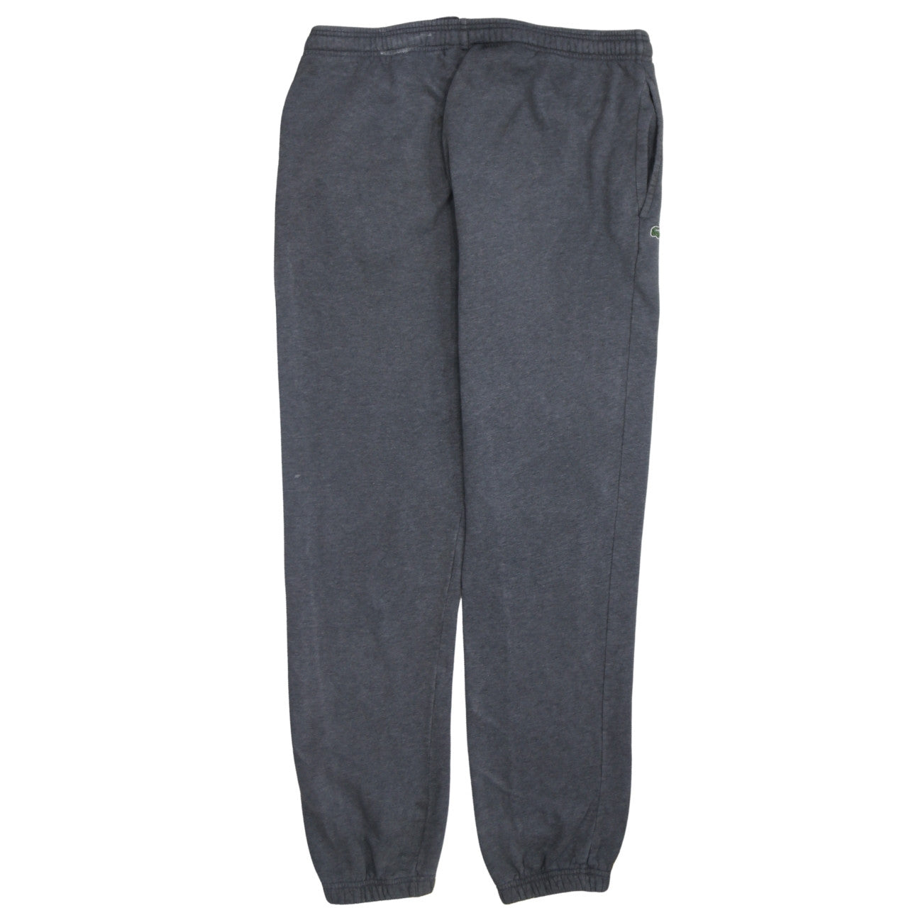 Lacoste Sport Men Grey Jogger Trousers Size S Cotton Blend
