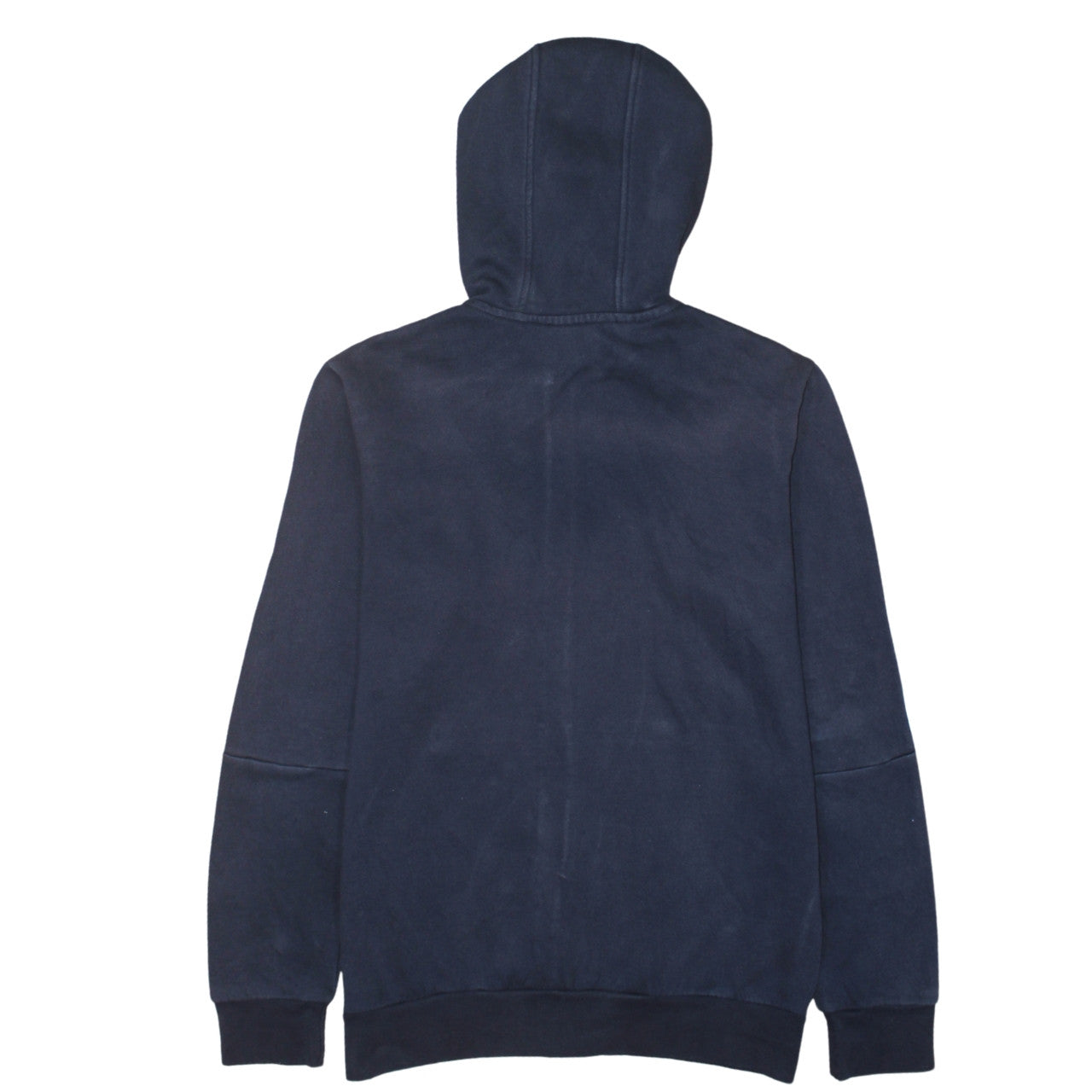 Adidas Boys Navy Blue Full Zip Hoodie Age 13-14 Years Lined Sportswear