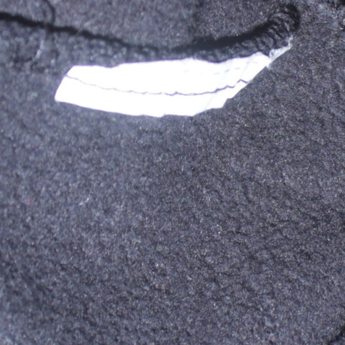 Champion Men's Black Full Zip Hoodie Size L Logo Fleece