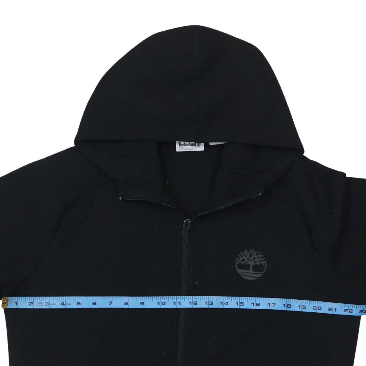 Timberland Men's Black Full Zip Hoodie Size M
