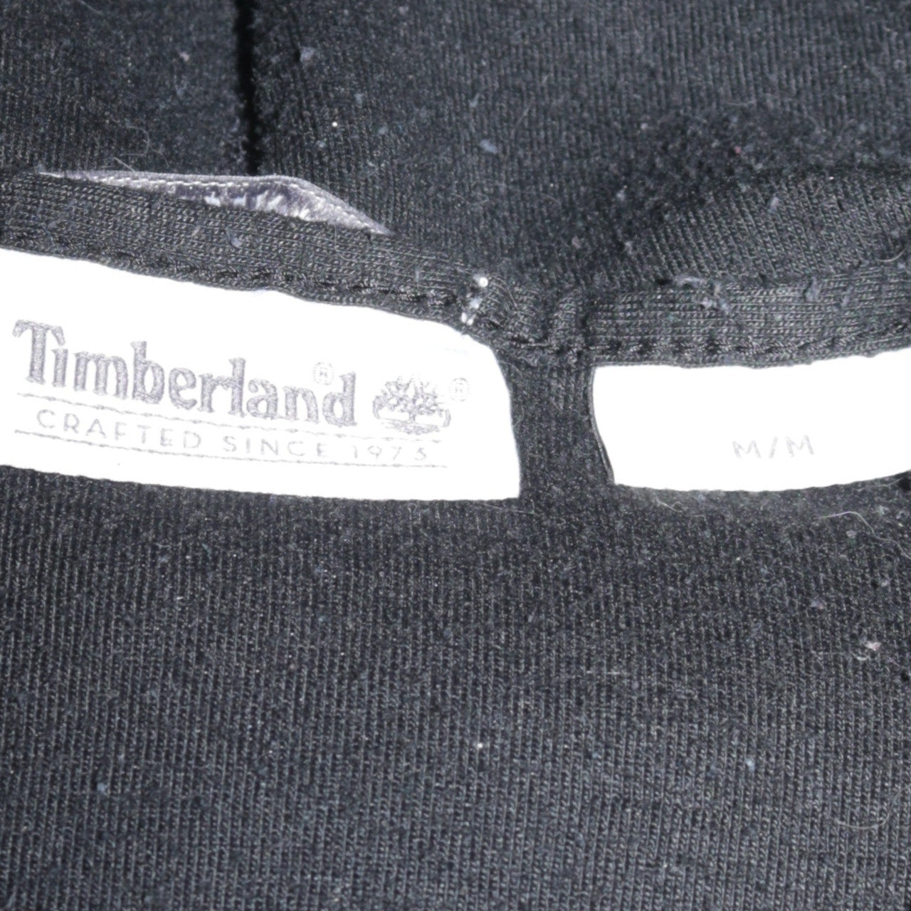 Timberland Men's Black Full Zip Hoodie Size M