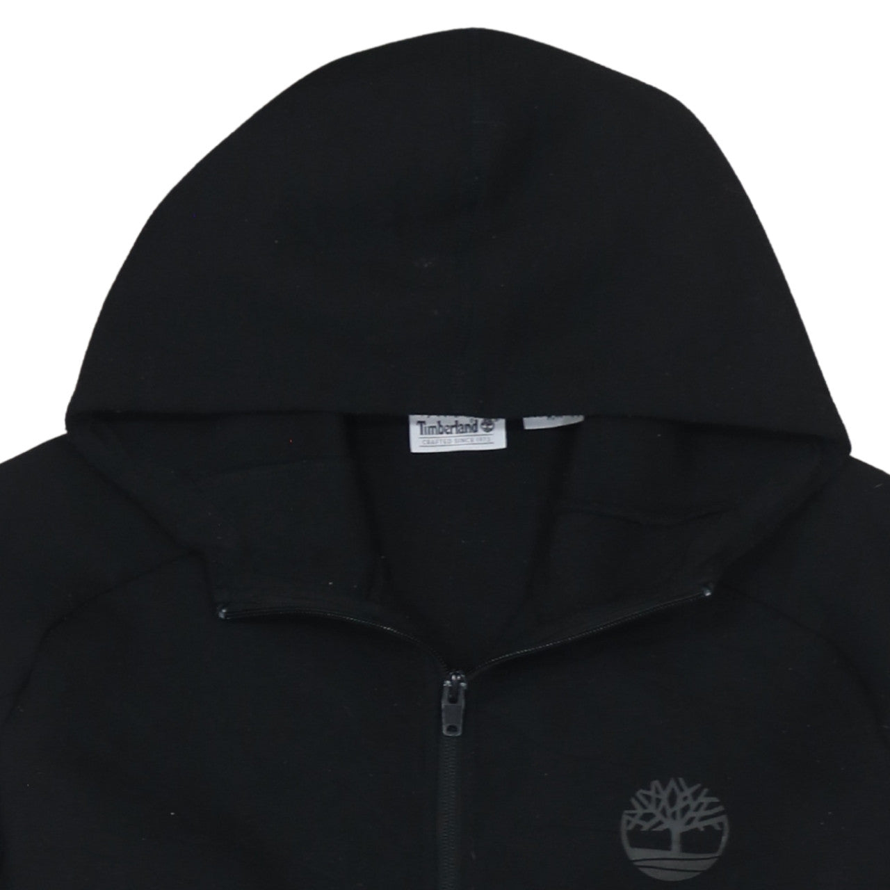 Timberland Men's Black Full Zip Hoodie Size M