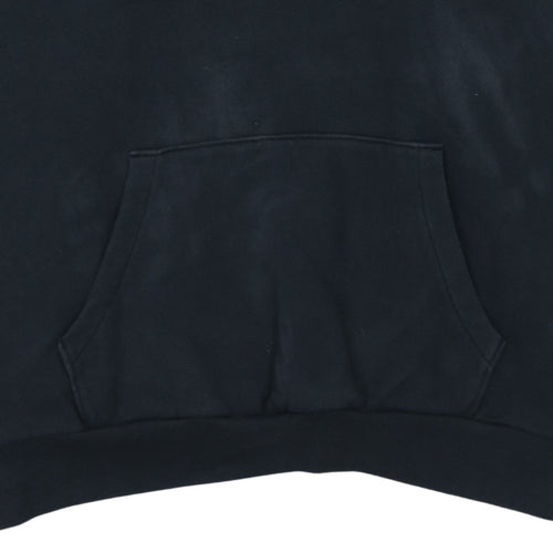 Levi's Men's Black Pullover Hoodie S Embroidered Logo Fleece