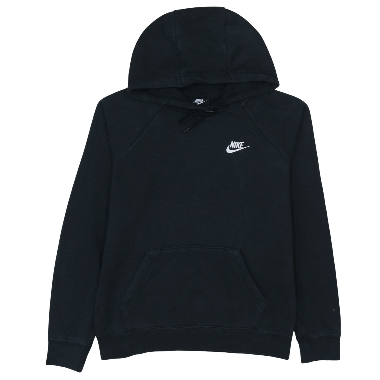 Nike Womens Black XS Pullover Hoodie with Logo Design