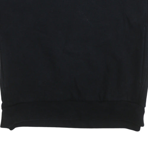 Adidas Womens Black Pullover Hoodie Size S - Casual Hooded Sweatshirt