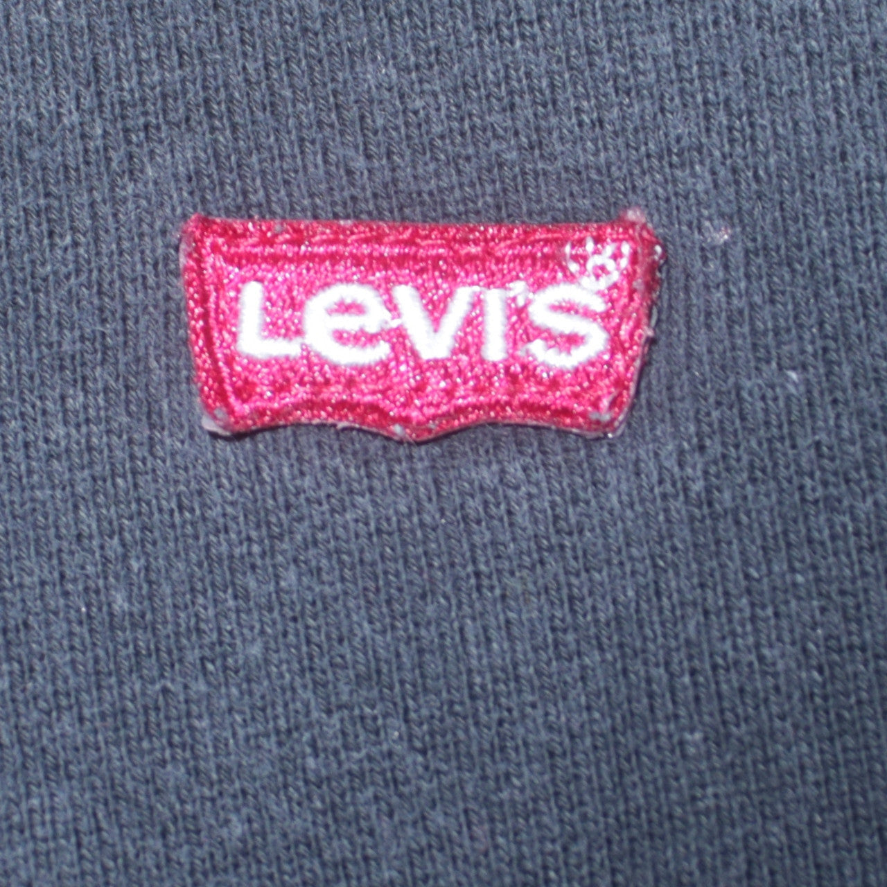 Levi's Men's Black Pullover Hoodie M Regular Fit Fleece Sweatshirt