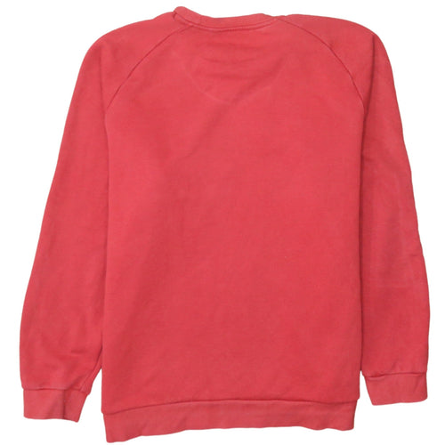Adidas Men's Red XL Pullover Crew Neck Fleece Sweatshirt
