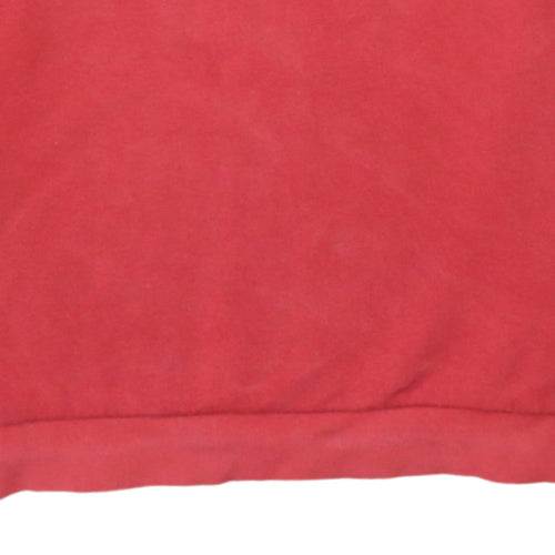 Adidas Men's Red XL Pullover Crew Neck Fleece Sweatshirt