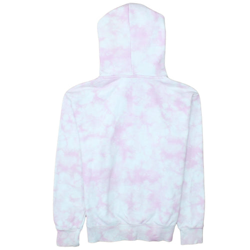 Champion Womens XS Pink Tie Dye Pullover Hoodie Sweatshirt