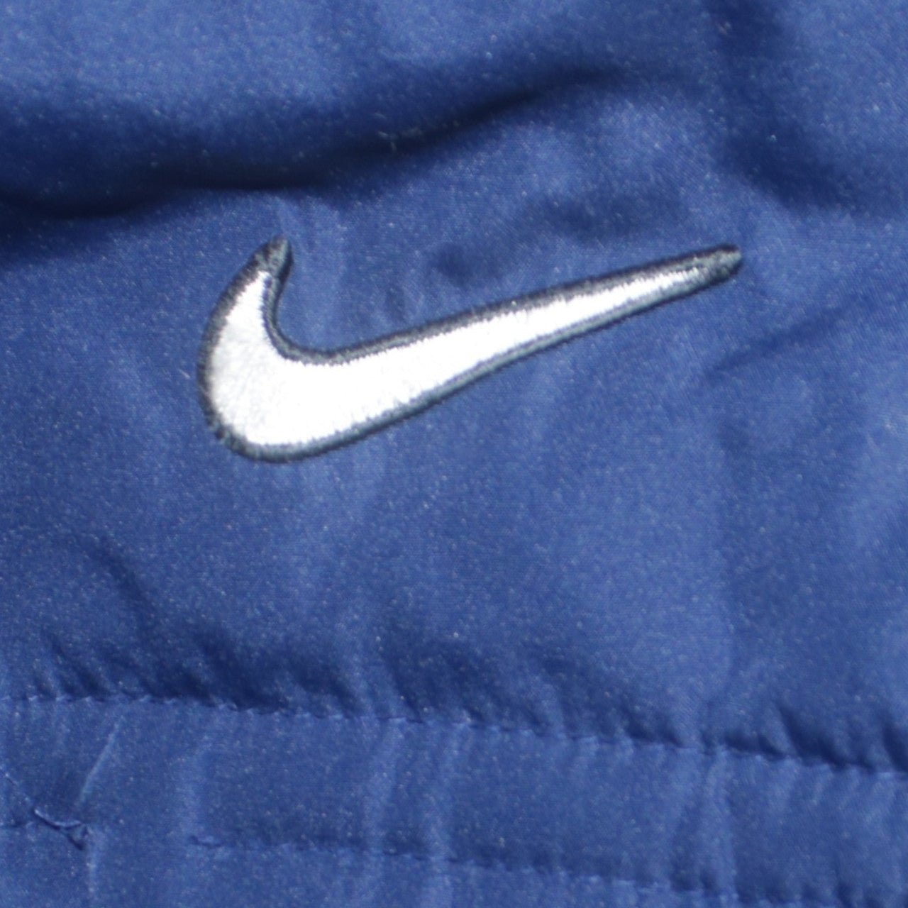 Nike Men’s Blue Full Zip Puffer Jacket Size M Regular Fit