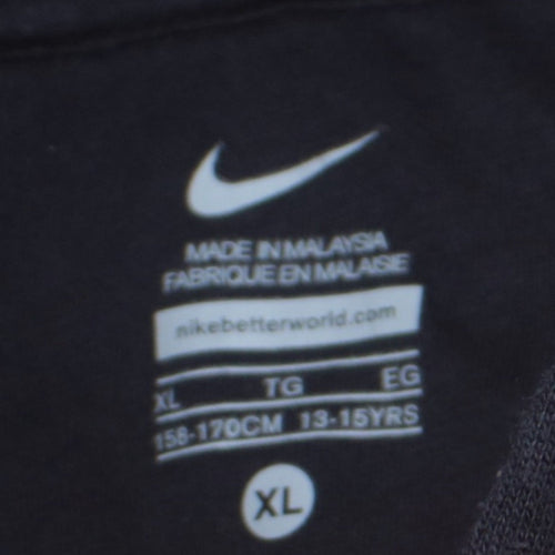 Nike Boys Orange Pullover Hoodie XL (13-15 Years) Hooded Sweatshirt