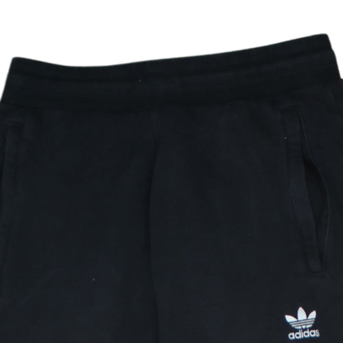 Adidas Mens Black Jogger Sweatpants Size S Regular Fit