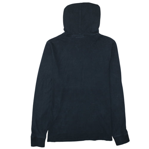 Champion Mens Black Pullover Hoodie Medium Logo Sportswear
