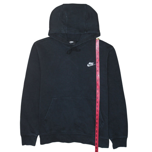 Nike Men's Black Pullover Hoodie Hoodie M Logo Fleece Sweatshirt