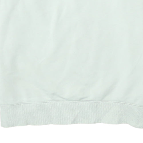 Champion Men's White XL Pullover Sweatshirt Embroidered Logo