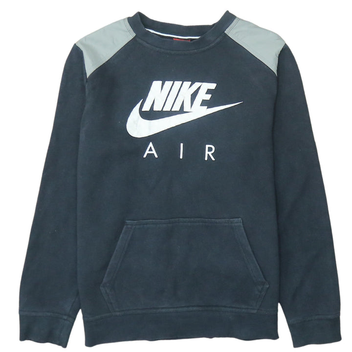 Nike Boys Black XL 13-15Y Pullover Fleece Crew Neck Sweatshirt