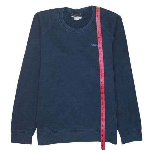 Reebok Men's Blue Crew Neck Sweatshirt M Pullover Sportswear