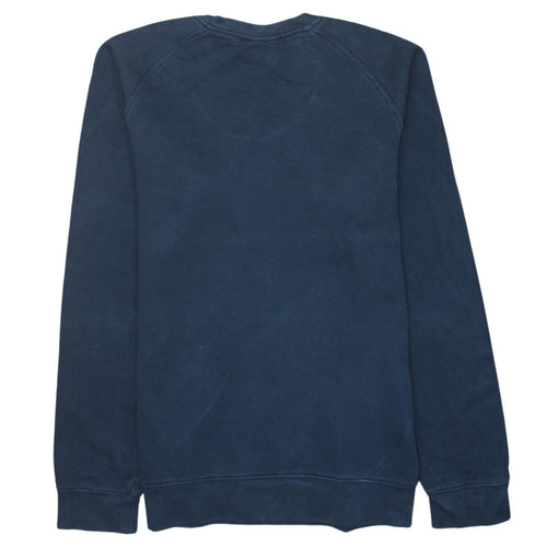 Reebok Men's Blue Crew Neck Sweatshirt M Pullover Sportswear
