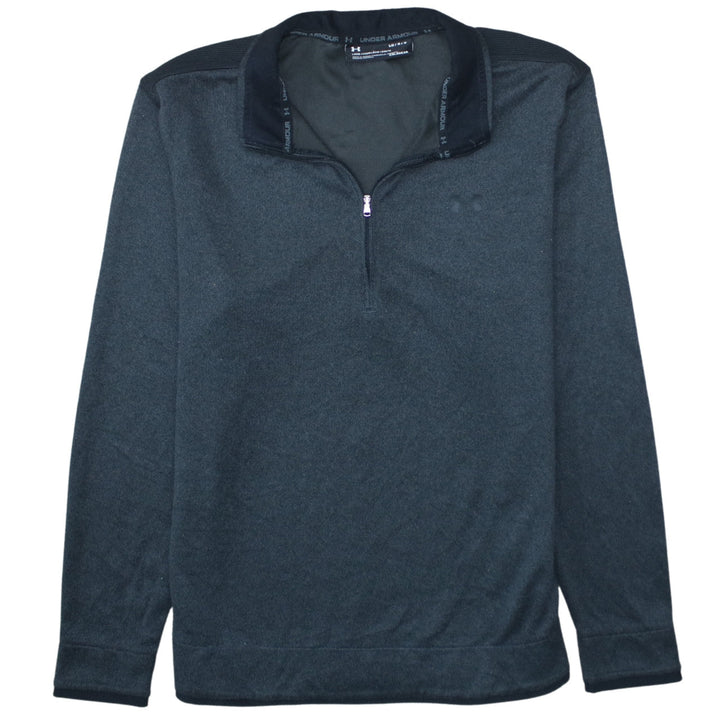 Under Armour Men’s Grey 1/4 Zip ColdGear Sweatshirt Size L
