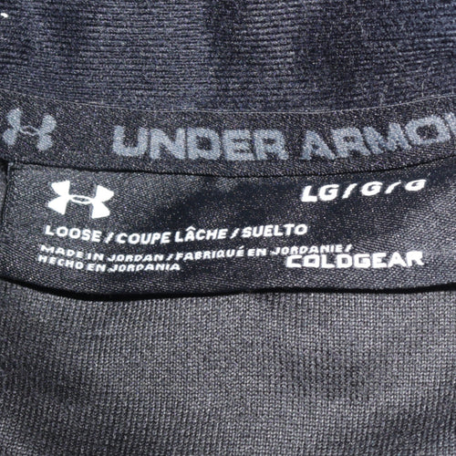 Under Armour Men’s Grey 1/4 Zip ColdGear Sweatshirt Size L