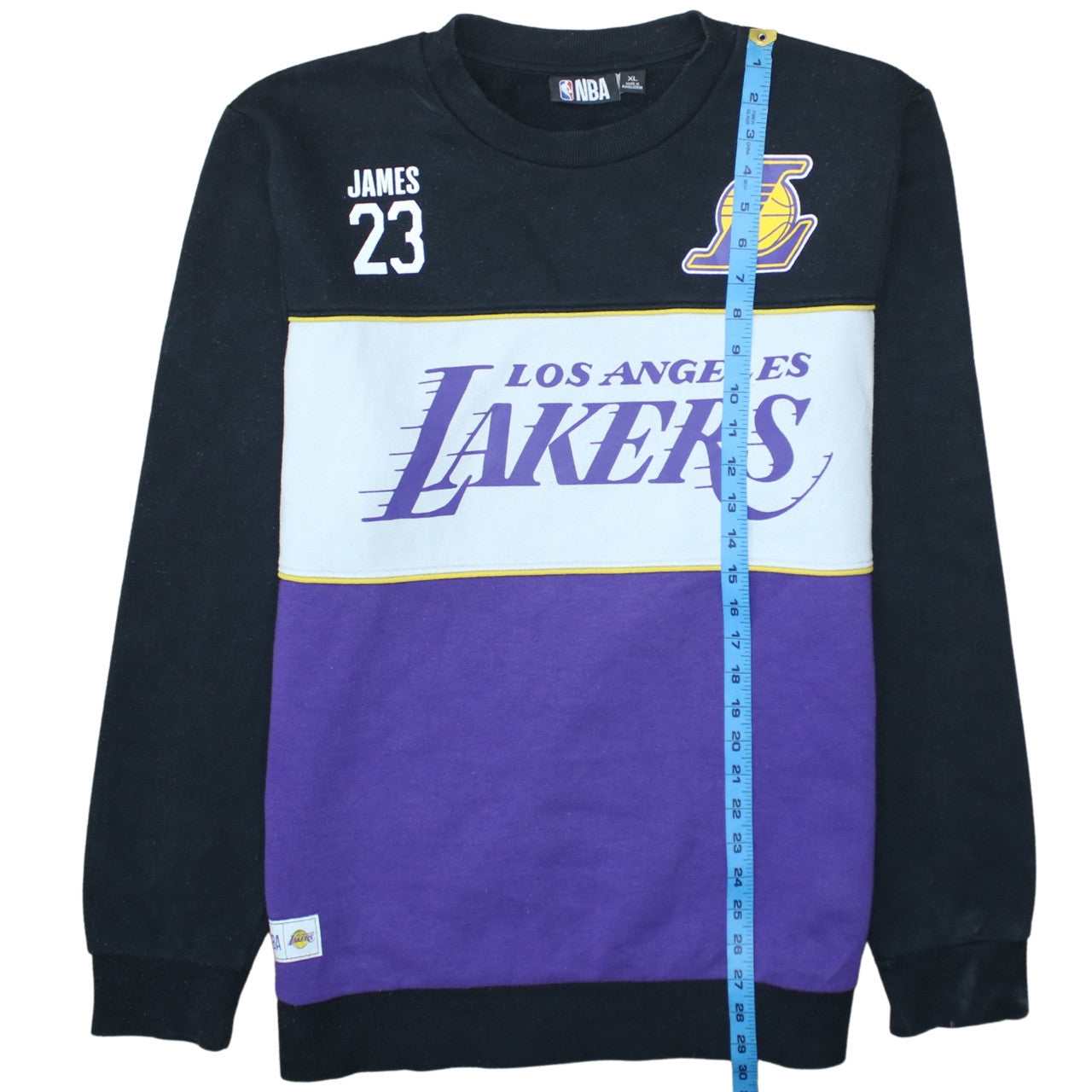 Primark NBA Men's Multicoloured XL Pullover Lakers Sweatshirt