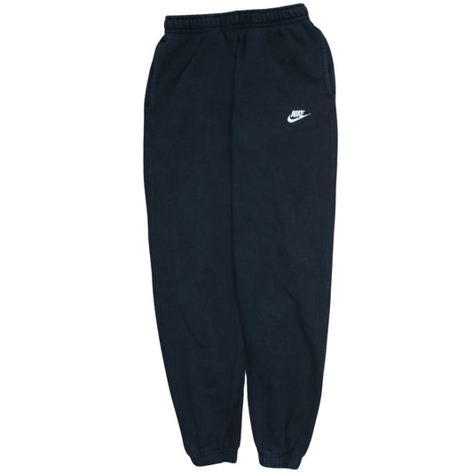 Nike Men's Black Small Fleece Sweatpants Tapered Fit
