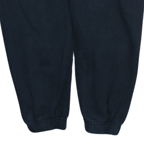 Nike Men's Black Small Fleece Sweatpants Tapered Fit