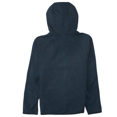 Nike Boys Black Full Zip Hoodie XL 13-15 Years Fleece Lined Sportswear