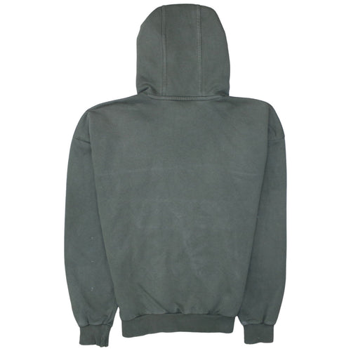 Adidas Men's Green Pullover Hoodie Size S Fleece Logo Sweatshirt