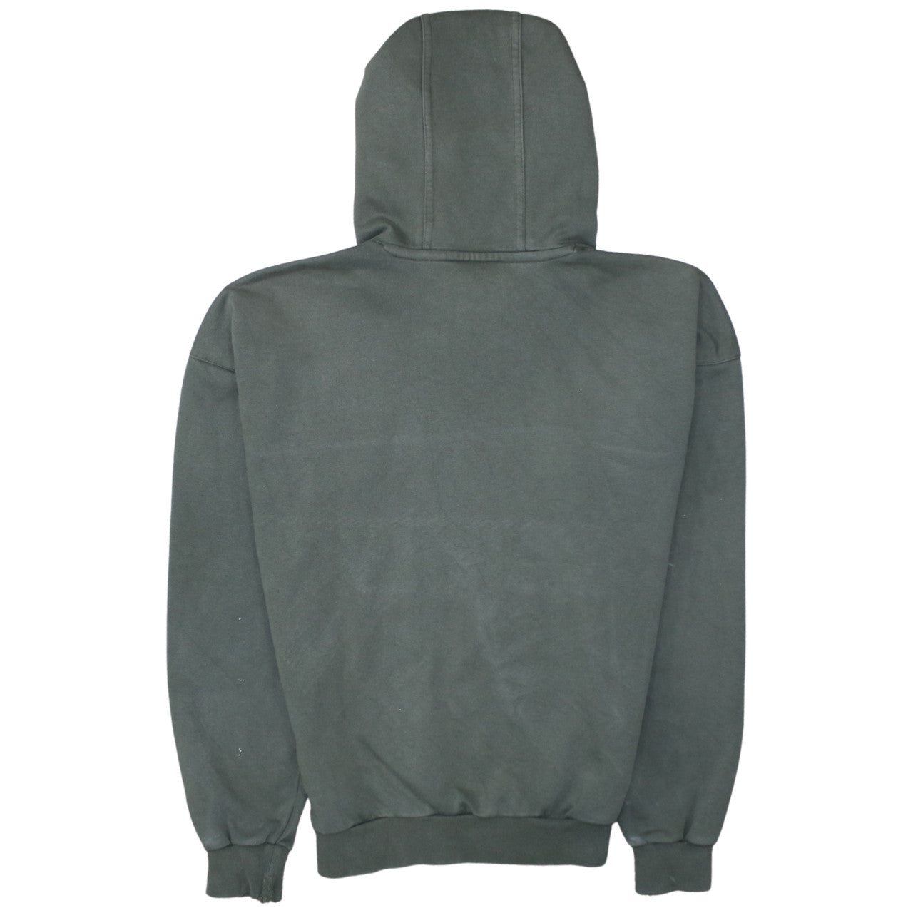 Adidas Men's Green Pullover Hoodie Size S Fleece Logo Sweatshirt