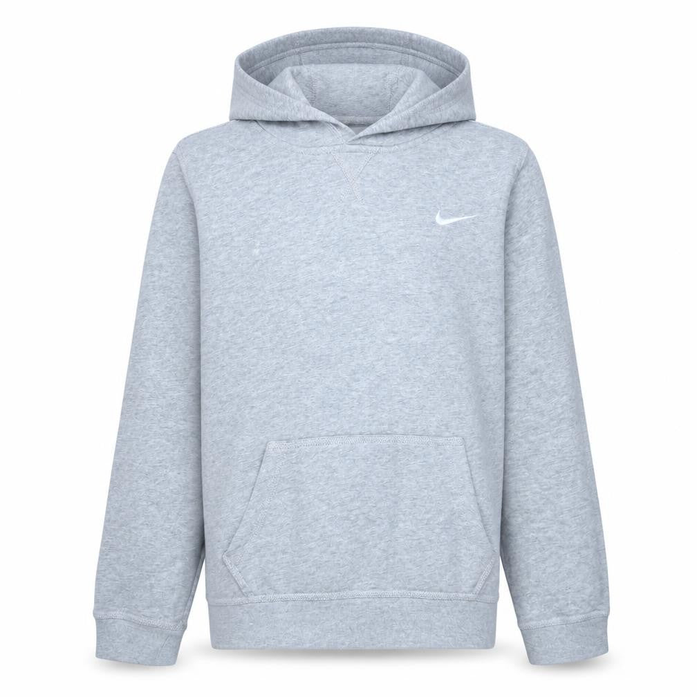 Nike Boys Grey Pullover Hoodie XL 14-15 Years Cotton Blend Casual