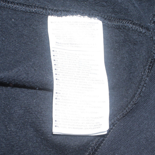 Nike Men's Black Full Zip Hoodie Small Regular Fit Fleece