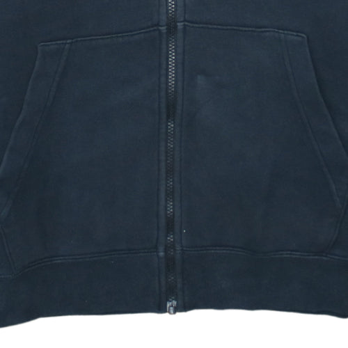Nike Men's Black Full Zip Hoodie Small Regular Fit Fleece