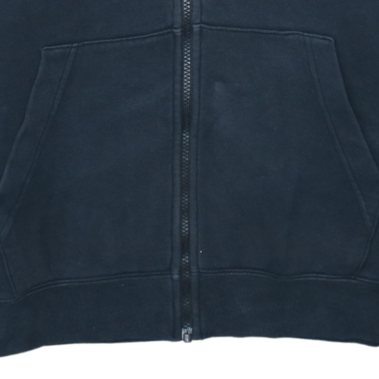 Nike Men's Black Full Zip Hoodie Small Regular Fit Fleece