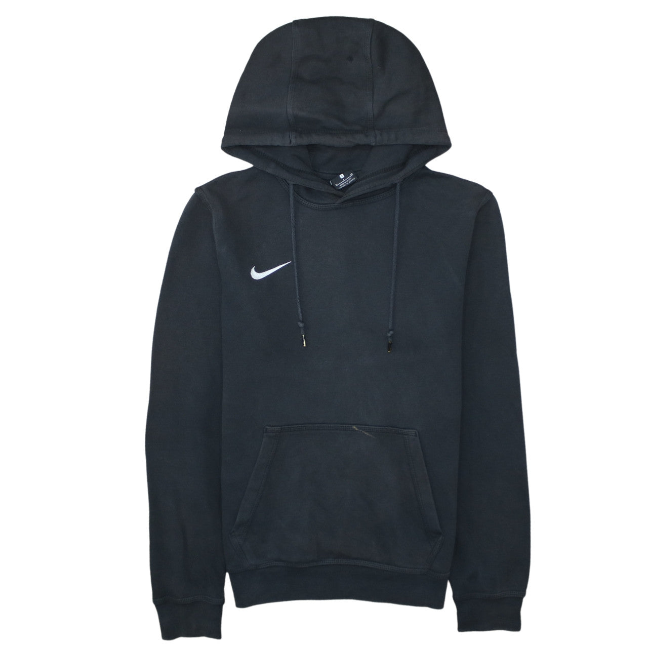 Nike Men's Black Small Pullover Hoodie Cotton Blend Fleece