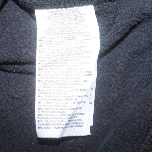 Nike Men's Black Small Pullover Hoodie Cotton Blend Fleece