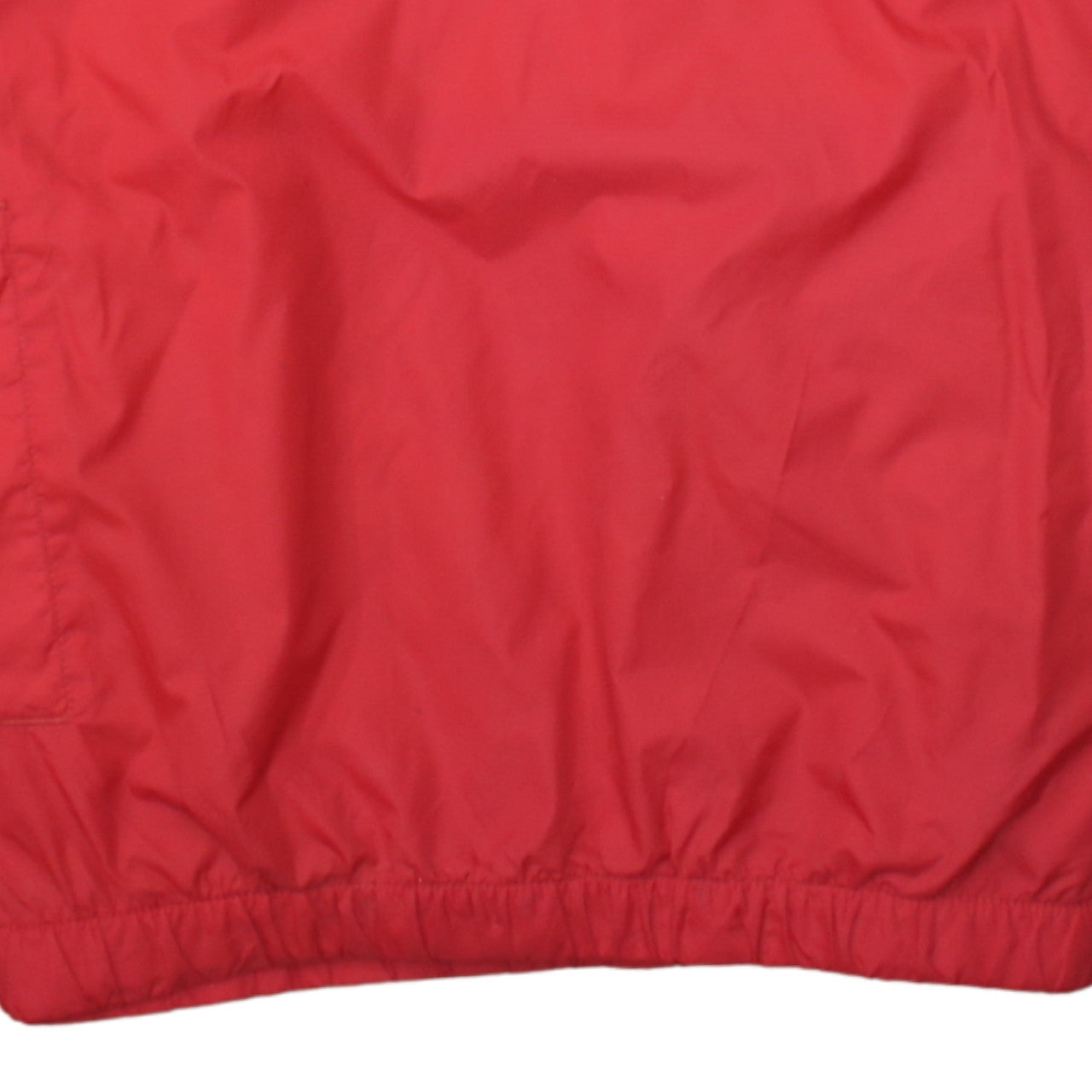 Ellesse Men's Red Blue Hooded 1/4 Zip Windbreaker Jacket Size L