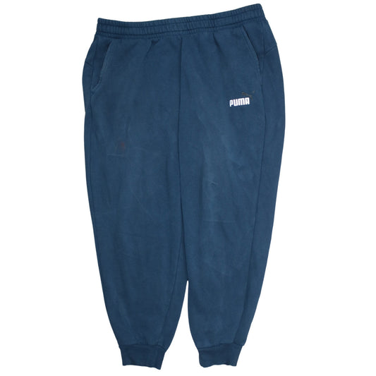 Puma Men's Blue 2XL Jogger Sweatpants with Pockets