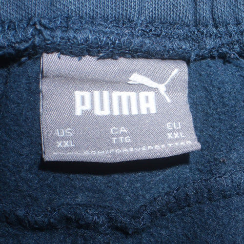 Puma Men's Blue 2XL Jogger Sweatpants with Pockets