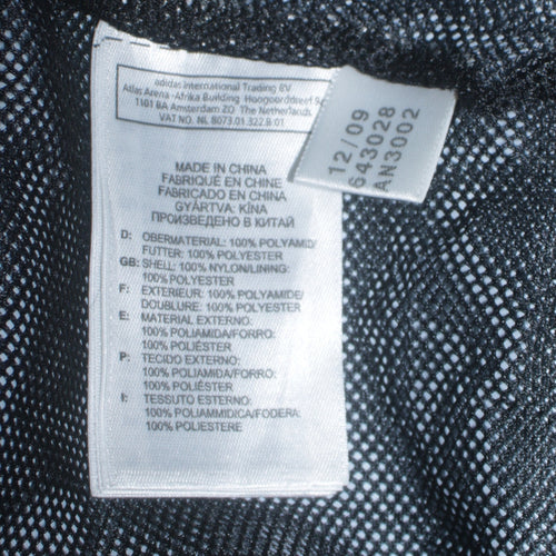 Adidas Men's Black Small Hooded Windbreaker Deutschland Jacket