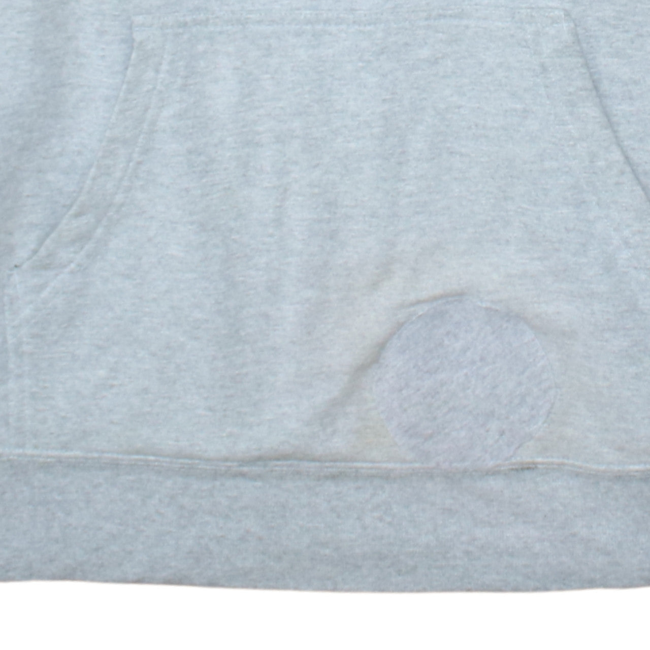 The North Face Men’s Grey Pullover Hoodie M Fleece Logo Sweatshirt